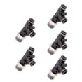 thumbnail image 1 of Miulika 5 Pcs Raccords Pneumatiques Connecteurs - Tuyau, DPD-D4-02, 1 of 9
