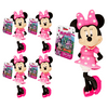 JA-RU Disney Stretchy Toys Mickey & Minnie Figures Squish & Pull Toys (4 Minnie Figure) Clubhouse Disney Anxiety Calming Fidget Toy, Stress Toys, Birthday Party Gifts for Kids, Boys & Girls W-B-6900-4