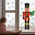 thumbnail image 3 of Christmas Fridge Door Decoration Sticker, Creative Fridge Door Snowflake Nutcracker Sticker, PVC Christmas Soldier Wall Sticker Christmas Decorations, 3 of 4