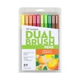 thumbnail image 1 of Marcadores de Arte Dual Brush Pen Tombow Citrus, 10-Pack Blendable con Puntas Pincel y Fina, 1 of 9