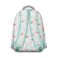 thumbnail image 3 of "Trendy Flamingo Backpack - Lightweight Waterproof Bookbag for School & Work, 15 Inch Laptop Backpack with Multiple Pockets, Stylish Gift for College Students & Teachers", 3 of 6
