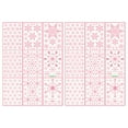 thumbnail image 1 of Dinheiro 2 juegos de pegatinas estáticas multicolores para ventana de cristal con copos de nieve, pegatinas estáticas para decoración de ventanas navideñas, 1 of 5