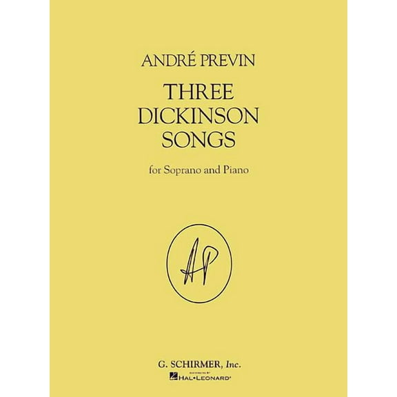 Three Dickinson Songs : Soprano and Piano (Paperback)