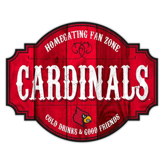 Louisville Cardinals 24'' Homegating Tavern Sign