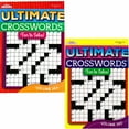 CROSSWORD PUZZLE BOOK ULTIMATE 2ASST IN 24PC COUNTER DISP, Case Pack of