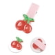 thumbnail image 3 of 10 Piezas de Bonitos Clips para el Cabello de Conejo, Plátano, Fresa y Cereza para Niñas en Rosa, Amarillo y Rojo, 3 of 3