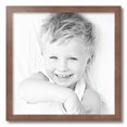 thumbnail image 2 of ArtToFrames 20x20 Inch Light Walnut Picture Frame, This Brown Wood Poster Frame is Great for Your Art or Photos, Comes with 060 Plexi Glass (4851), 2 of 8