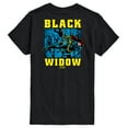 thumbnail image 2 of Marvel The Avengers - Black Widow Comic - Adult Short Sleeve Graphic T-Shirt, 2 of 5