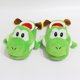 thumbnail image 1 of Juego Mario dibujos animados Yoshi dinosaurio zapatillas divertidas pareja hogar piso personalizado zapatillas de algodón de invierno para hombres, 1 of 5