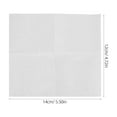 thumbnail image 2 of STOBOK 90Pcs White Lint Free Cleaning Wipes Bulk for Eyeglasses Laptop and Phone Screens, 2 of 8