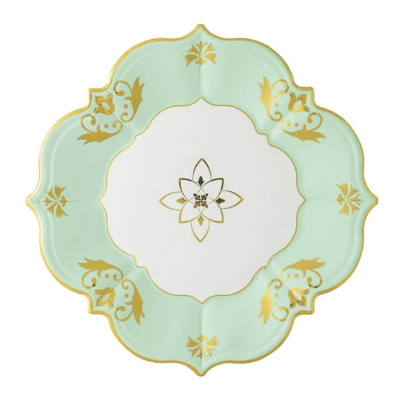 Iznik Floral Lunch Plates | Unique Porcelain Inspired Plate