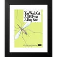 thumbnail image 2 of Anonymous 18x24 Black Modern Framed Museum Art Print Titled - You Won't Get Aids from a Bug Bite (1990s), 2 of 5