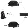 thumbnail image 6 of GAEKEAO Crossbody Bags for Women Leather Shoulder Purse with Adjustable Strap & Top Zipper, 6 of 9