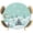Green, White, variant on Round Fitted Tablecloths with Elastic Edge Winter Christmas Trees Oil-Proof Waterproof Wipeable Table Cover for Kitchen Dining Party Decor Snowflakes on Green Background Table Clothes,36" - 44"