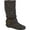 Grey, variant on Journee Womens Shelley-6 Round Toe Mid Calf Boots