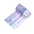 thumbnail image 1 of Washi Tape Set 4 Rollos 30mm 15mm 5mm Ancho Decorativo Colorido Cinta Adhesiva Cinta Adhesiva A Abanopi  Cinta, 1 of 7