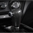 thumbnail image 3 of 2*Carbon Fiber ABS Inner Gear Shift Knob Cover Trim for Honda HR-V HRV 2016-2022, 3 of 4