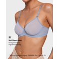 thumbnail image 2 of Sostén INLYRIC Moonlight Blue Transparente Demi Balconette Talla 38D, 2 of 6