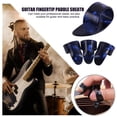 thumbnail image 2 of instrumento musical 4 Uds guitarra celuloide ukelele guitarra plectro instrumento Pick (azul oscuro) FLhrweasw  Nuevo, 2 of 9