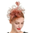 thumbnail image 1 of maskred Cheveux Fleur Mariage Coiffure Fine Exquise Vintage Européen Simple Fête Postiche Multipurpose Mesh Clip Tête Pendentif Rouge, 1 of 6