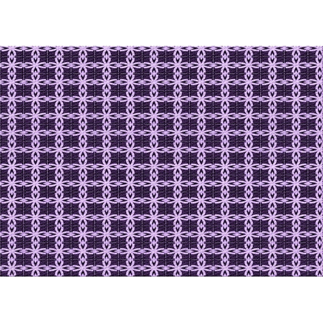 Ahgly Tapis Rectangulaire Lavable en Machine Intérieur Transitionnel Violet Foncé, 8 Pieds x 10 Pieds
