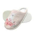 thumbnail image 4 of Psesaysky Winter Fluffy Slippers for Children Indoor and Outdoor Cozy House Slippers Girls Boys Warm Slippers with Lamb, 4 of 7