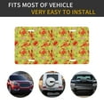 thumbnail image 5 of Zufioo Crab Lobster Print Car Aluminum Front License Plate, 12x6 Inch Decorative Personalized Car License Plate Car Accessories, 5 of 8