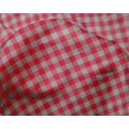 thumbnail image 4 of oneOone Silk Tabby Fabric Gingham Check Print Sewing Fabric BTY 42 Inch Wide, 4 of 4