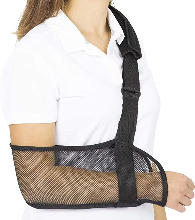 Nvzi Mesh Arm Shoulder Sling Medical Shoulder Immobilizer for Shower