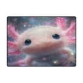 thumbnail image 2 of BZSMCE Vintage Area Rugs Pink Axolotl Glow Creative Area For Home, 2 of 7