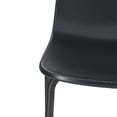 thumbnail image 5 of Mainstays Modern Stackable Dining Chairs, Set of 4, Black, 5 of 14