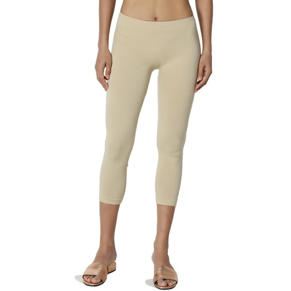 Womens Leggings Beige