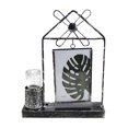 thumbnail image 1 of 1pc Creative Household Tabletop Decoration Craft Decorations for Friends Iron Art Windmill Luminous Hydroponics Photo Frame, 1 of 9
