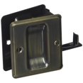 thumbnail image 1 of Cal Royal SDL175 Passage Sliding Door Lock, Antique Brass, 1 of 3