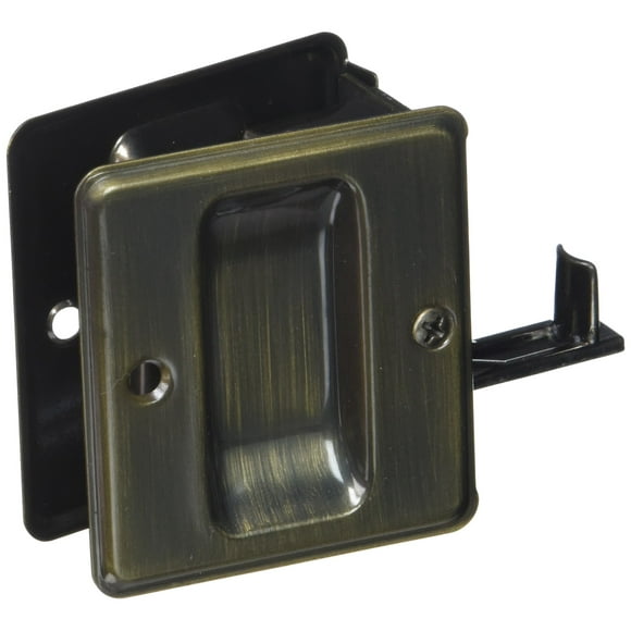 Cal Royal SDL175 Passage Sliding Door Lock, Antique Brass