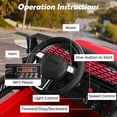thumbnail image 6 of Infans 12V Kids Ride On Truck Car Electric Vehicle Remote w/ Music & Light, 6 of 6