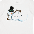 thumbnail image 4 of Inktastic Sassy Snowman in Top Hat Boys or Girls Toddler T-Shirt, 4 of 5