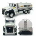 thumbnail image 6 of Premium Alloy Oil Tanker Truck Pull Back Model Toy for Playtime and Creative Home or Office Decor, 6 of 11