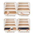 thumbnail image 5 of Stair Treads for Wooden Steps, Blue Starry Sky Peel and Stick Stair Treads with Reusable Adhesive, Universe Space Galaxy Night Star Non Slip Indoor Stairs Runner Rugs Mats for Elders Dogs 8"x30" 7PCS, 5 of 7
