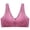 Purple, variant on Water Bras for Women Bra Pack Steel Ring Thin Women Bra Front Button Breathable Gathers Underwear Comfort Bra