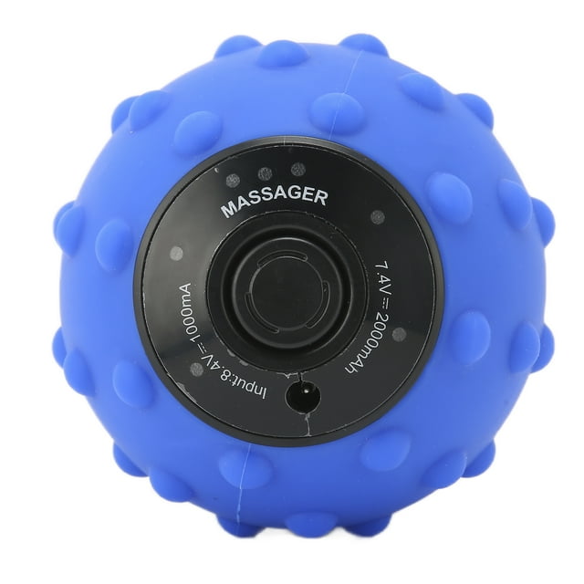 Vibrating Massage Ball 4 Speed Relieving Muscle Mini Electric Fitness Ball