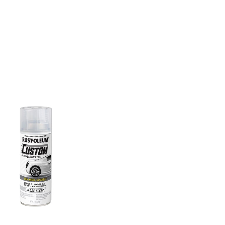 Rust-Oleum Automotive Custom Lacquer Gloss Spray Paint, 11 oz photo 2