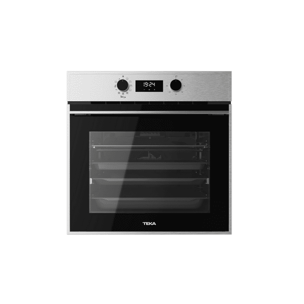 HORNO ELÉCTRICO EMPOTRABLE MULTIFUNCION TEKA HSB 646 SS AIRFRY CRISTAL NEGRO 60 CM Teka Horno Electrico