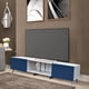 thumbnail image 5 of Mueble para TV Blanco Azul Centro de entretenimiento ideal para pantalla de 80 pulgadas Hogare London 180 cm, 5 of 5