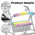 thumbnail image 5 of COEQINE Fish Scales Rollator Seat Walker Seat and BackRest Cover for Seniors 2 Packs Universal Rollator Walker Seat and Backrest Covers Drive Rollator Walker Seat Cushions, 5 of 7