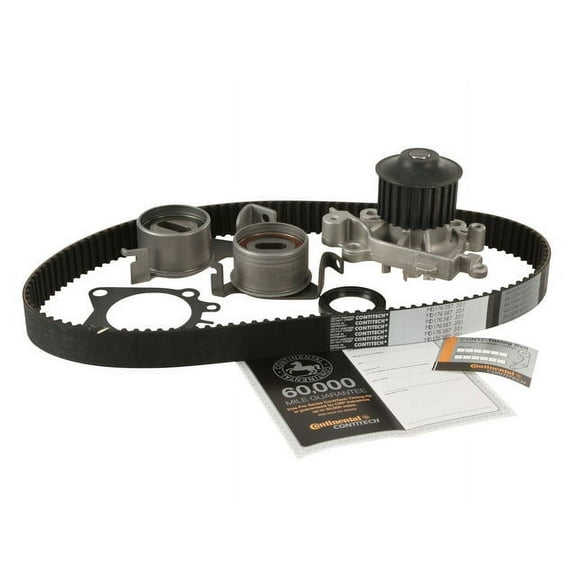 Timing Belt Kit and Water Pump - Compatible with 2002 - 2007 Mitsubishi Lancer 2003 2004 2005 2006