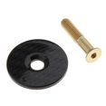 thumbnail image 3 of 1 Paquete de Tapa para Auriculares, Horquilla para Auriculares, con Apariencia de Carbono, Tapa Delantera, Cubierta para Auriculares dorado, 3 of 7