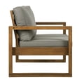 thumbnail image 3 of Causeuse moderne pour patio de 132,08 cm (52 po) - Brun, 3 of 6
