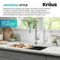 thumbnail image 4 of KRAUS Oletto Single Handle Pull Down Kitchen Faucet in Chrome, 4 of 7