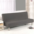 thumbnail image 2 of Solid Color Sofa Cover With Elastic Straps ThickenedCouch Cover Furniture Protector For Living Room, 2 of 9